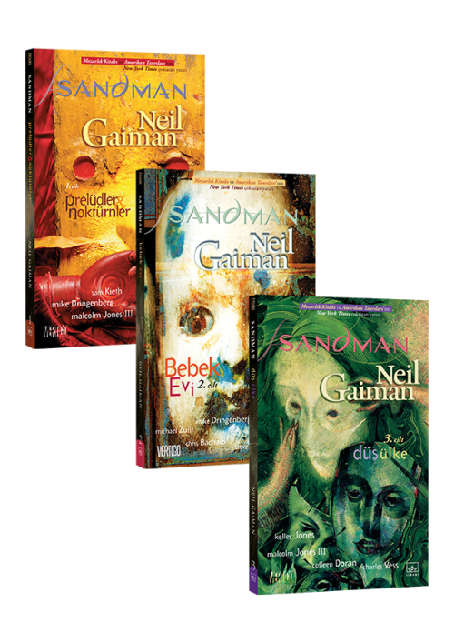 Sandman 3 Kitap Takım - kitap Neil Gaiman