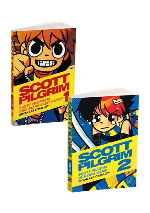 Scott Pilgrim 2 Kitap Takım - kitap Bryan Lee O&#039;Malley