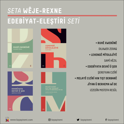 SETA WÊJE - REXNE | EDEBİYAT - ELEŞTİRİ SETİ - kitap