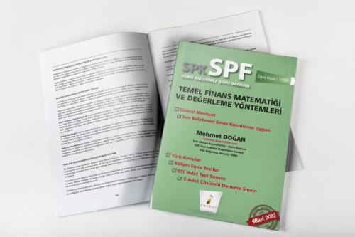Pelikan SPK - SPF Temel Finans Matematiği ve Değerleme Yöntemleri Konu