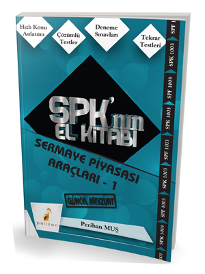 SPK'nın El Kitabı Sermaye Piyasası Araçları - 1 1003 - kitap Perihan M