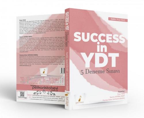 Success in YDT İngilizce Çek Kopart 5 Deneme Sınavı - kitap Pınar Kılı