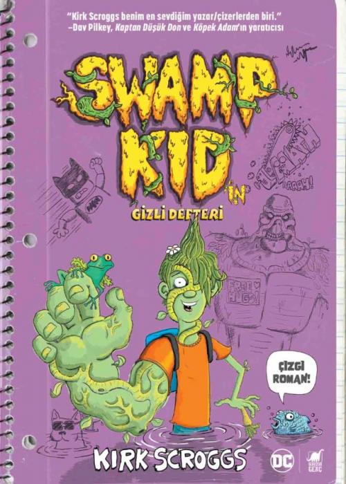 Swamp Kid'in Gizli Defteri - kitap Kirk Scroggs