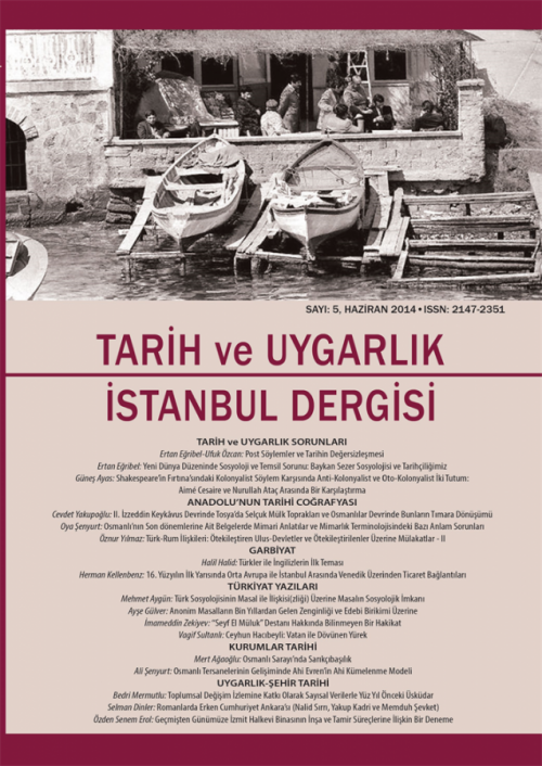 Tarih ve Uygarlık - istanbul Dergisi Sayı: 5 - kitap Kolektif