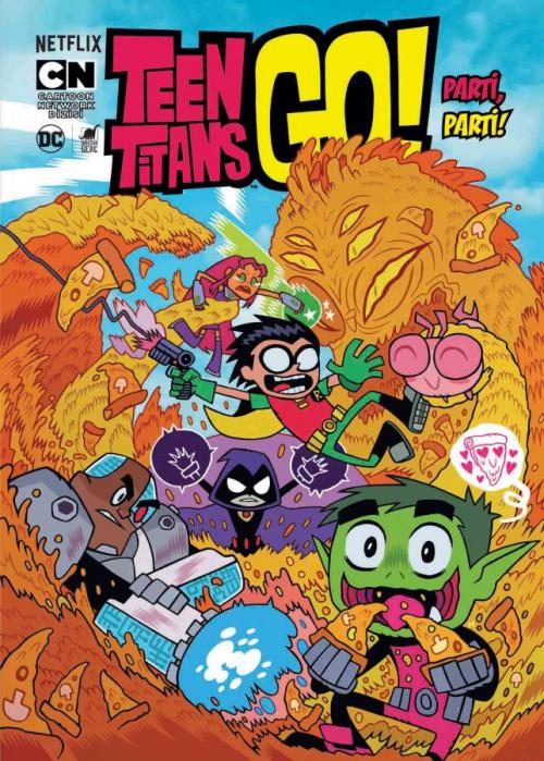 Teen Titans Go! Parti, Parti! - kitap