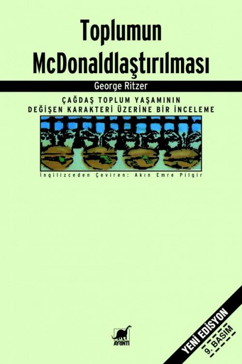 Toplumun McDonaldlaştırılması - kitap George Ritzer