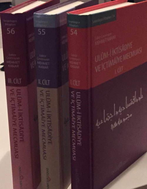 ULUM-İ İKTİSÂDİYE ve İÇTiMÂÎYE MECMUASI-CİLTLİ(3 Cilt Takım) - kitap K