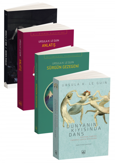 Ursula K. Le Guin 4 Kitap Takım - kitap Ursula K. Le Guin