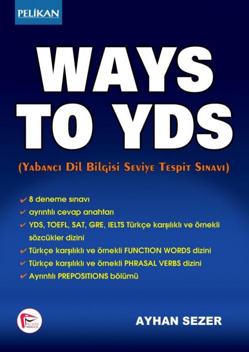 Ways to YDS - kitap Ayhan Sezer
