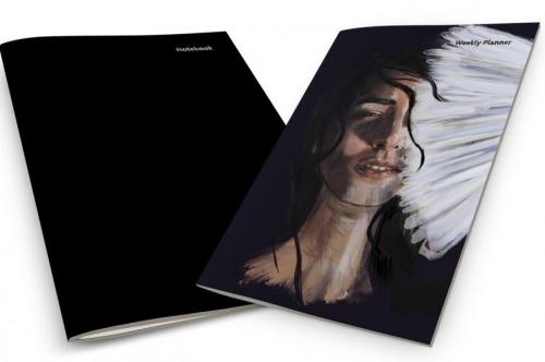 Weekly Planner & Notebook - kitap
