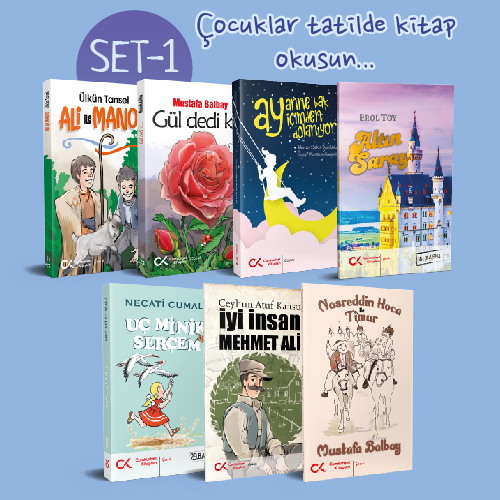 Yaz Tatili Çocuk Seti 1 %50 İndirimli - kitap