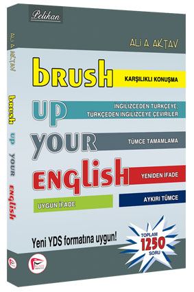 Pelikan YDS Brush Up Your English - Ali A. Aktav - kitap Ali A. Aktav