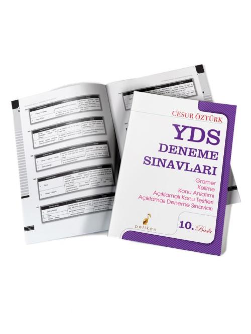 YDS Deneme Sınavları - kitap Cesur Öztürk
