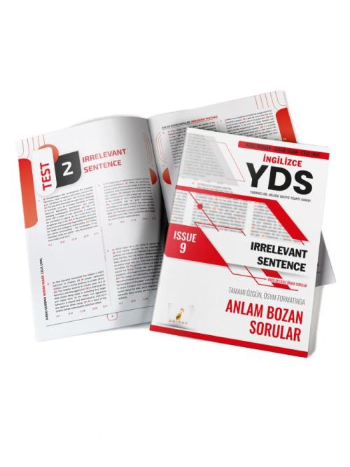YDS İngilizce Irrelevant Sentence Issue 9 - kitap Hakkı Kurban