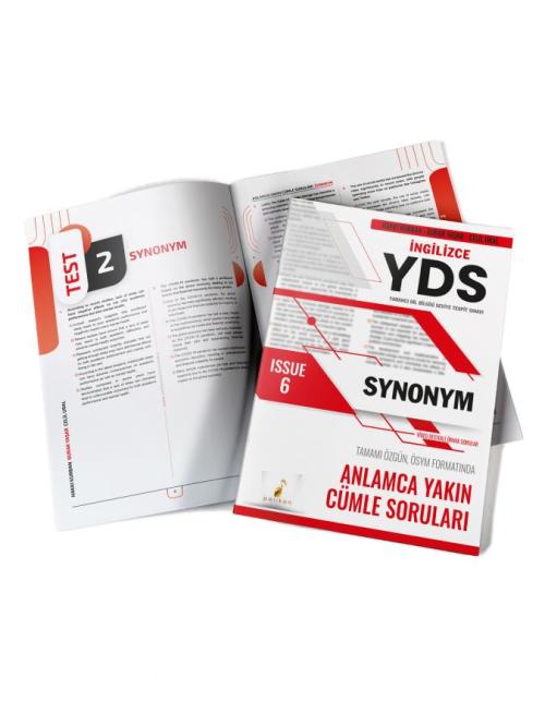 YDS İngilizce Synonym Issue 6 - kitap Hakkı Kurban