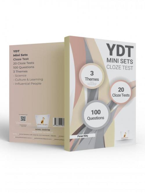 YDT İngilizce Mini Sets Cloze Test - kitap Pınar Kılıç