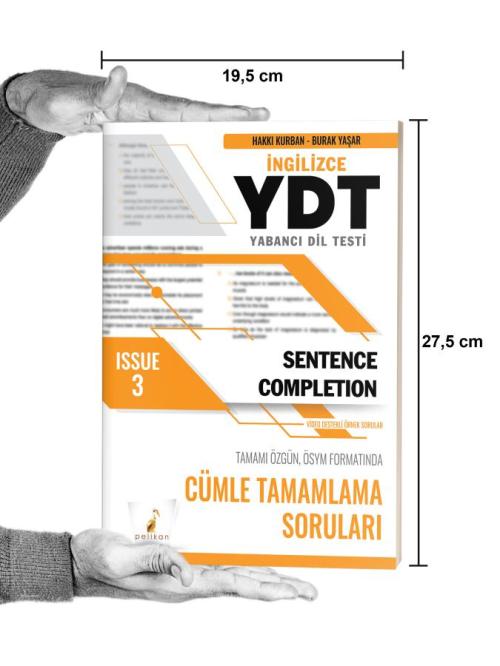 Ydt İngilizce Sentence Completion Issue 3 - kitap Hakkı Kurban