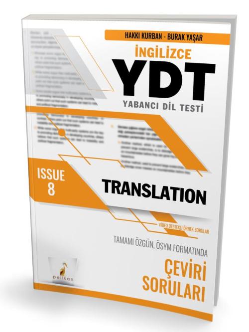 Ydt İngilizce Translation Issue 8 - kitap Hakkı Kurban