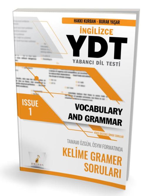 Ydt İngilizce Vocabulary and Grammar Issue 1 - kitap Hakkı Kurban