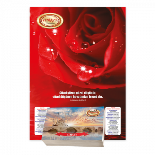 Yeni Asya Duvar Takvimi - kitap