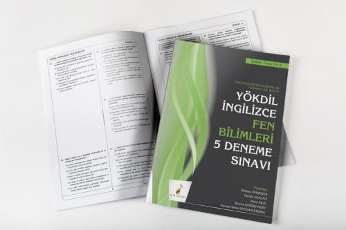 YÖKDİL İngilizce Fen Bilimleri 5 Deneme Sınavı - kitap Pınar Kılıç