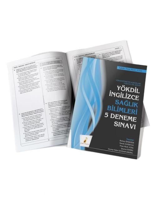 YÖKDİL İngilizce Sağlık Bilimleri 5 Deneme Sınavı - kitap Pınar Kılıç