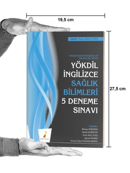 YÖKDİL İngilizce Sağlık Bilimleri 5 Deneme Sınavı - kitap Pınar Kılıç