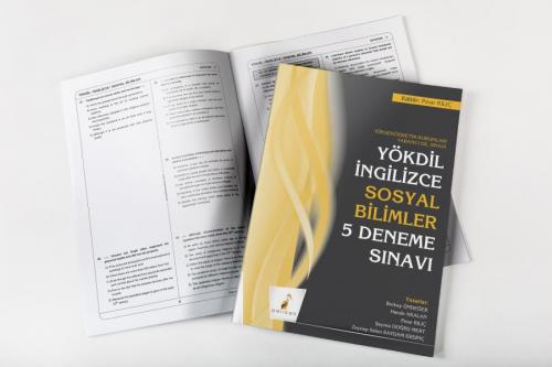 YÖKDİL İngilizce Sosyal Bilimler 5 Deneme Sınavı - kitap Pınar Kılıç