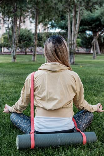 Deri Mat Taşıma Askısı - Çimen Yeşili Deri Mat Taşıma Askısı - Çimen Yeşili