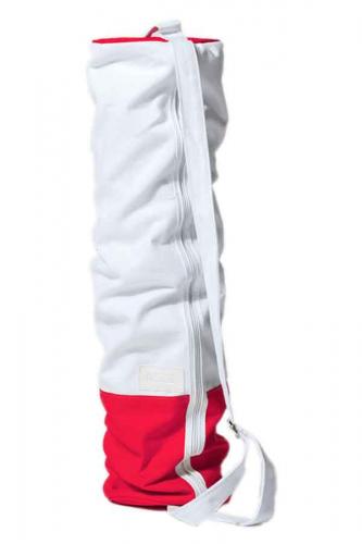 Pembe Beyaz Mat Çantası %100 Pamuk Fermuarlı Pembe Beyaz Mat Çantası %100 Pamuk Fermuarlı