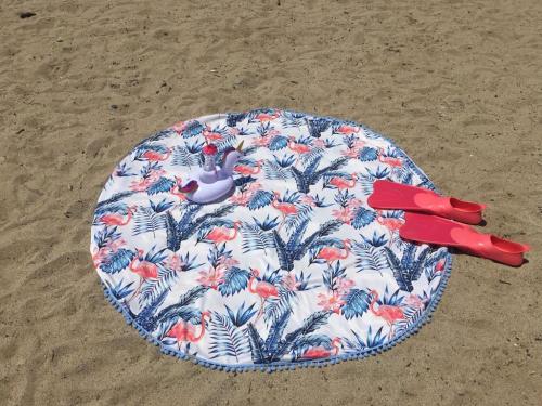 Rosa Flamingo Plaj Örtüsü Rosa Flamingo Plaj Örtüsü