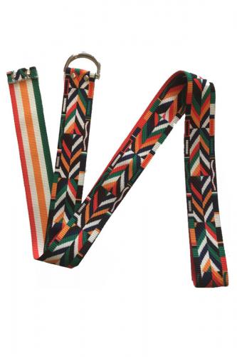 Yoga Kemeri - Yeşil Turuncu Yoga Kemeri - Yeşil Turuncu