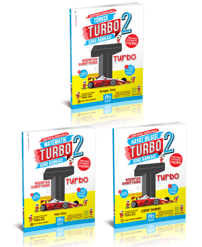 2. Sınıf Turbo Matik Soru Bankası Seti (3 Kitap)