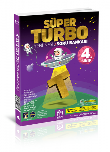 4.Sınıf Süper Turbo Yeni Nesil Soru Bankası Neslihan GÖKÇEBAY