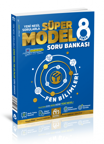 8. Sınıf Fen Bilimleri Süper Model Soru Bankası Mustafa DABAN