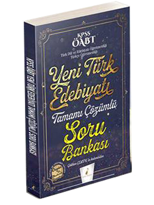 KPSS ÖABT Yeni Türk  Edebiyatı Tamamı Çözümlü Soru Bankası