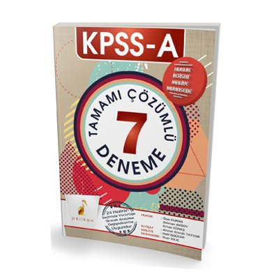 KPSS A Grubu Tamamı Çözümlü 7 Deneme 2018