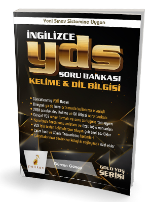 İngilizce YDS Soru Bankası Kelime ve Dil Bilgisi Gürcan Günay