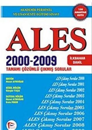 Ales 2000-2009 Tamamı Çözümlü Çıkmış Sorular