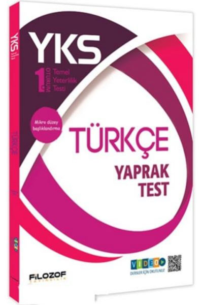 Filozof YKS-TYT Türkçe Yaprak Test %35 indirimli Komisyon