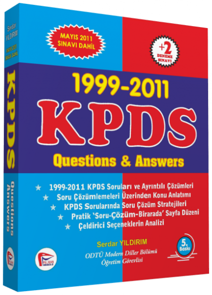 KPDS Questions Answers 1999-2011 Serdar Yıldırım