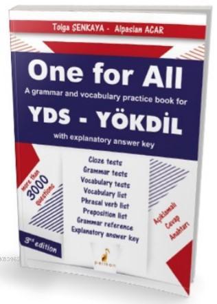 One For All A Grammar and Vocabulary Practice Book For YDS Tolga Şenka