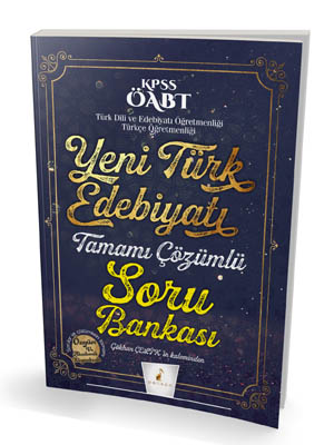KPSS ÖABT Yeni Türk Edebiyatı Tamamı Çözümlü Soru Bankası Gökhan Çelik