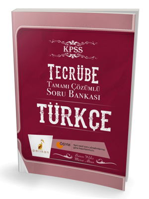 Tecrübe KPSS 2017 Türkçe Sözel Mantık Tamamı Çözümlü Soru Bankası Burc
