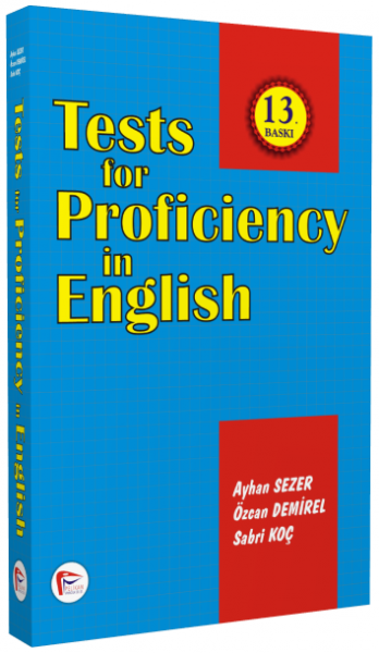 Tests for Proficiency in English %42 indirimli Ayhan Sezer