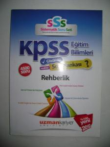 2012 KPSS EĞİTİM BİLİMLERİ REHBERLİK ÇÖZÜMLÜ SORU BANKASI