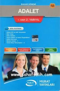 Adalet Bahar Dönemi 1. Sınıf 2.Yarıyıl Adalet Bahar Dönemi 1. Sınıf 2.Yarıyıl