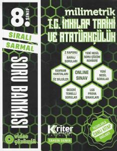 LGS Sıralı Sarmal Milimetrik 8. Sınıf T.C. İnkılap Tarihi Soru Bankası