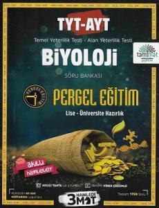TYT-AYT Biyoloji Soru Bankası Temel Yeterlilik Testi - Alan Yeterlilik Testi Pergel Eğitim Lise-Üniversite Hazırlık