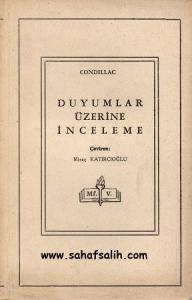 Duyumlar Üzerine İnceleme 1954 Baskı Duyumlar Üzerine İnceleme 1954 Baskı